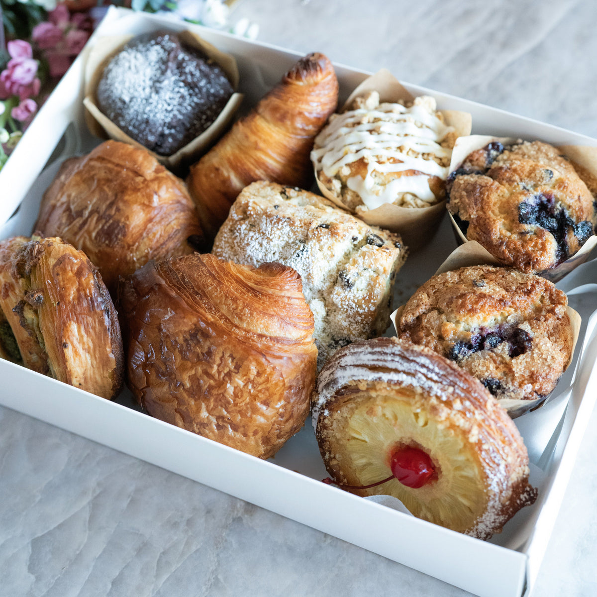 Assorted Croissant & Pastry Box– A Bakeshop